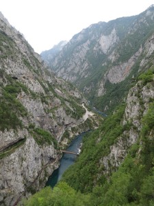 The landscape in Montenegro is amazing