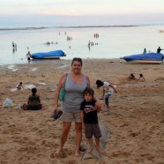 Sand, Sanur and the Super Moon